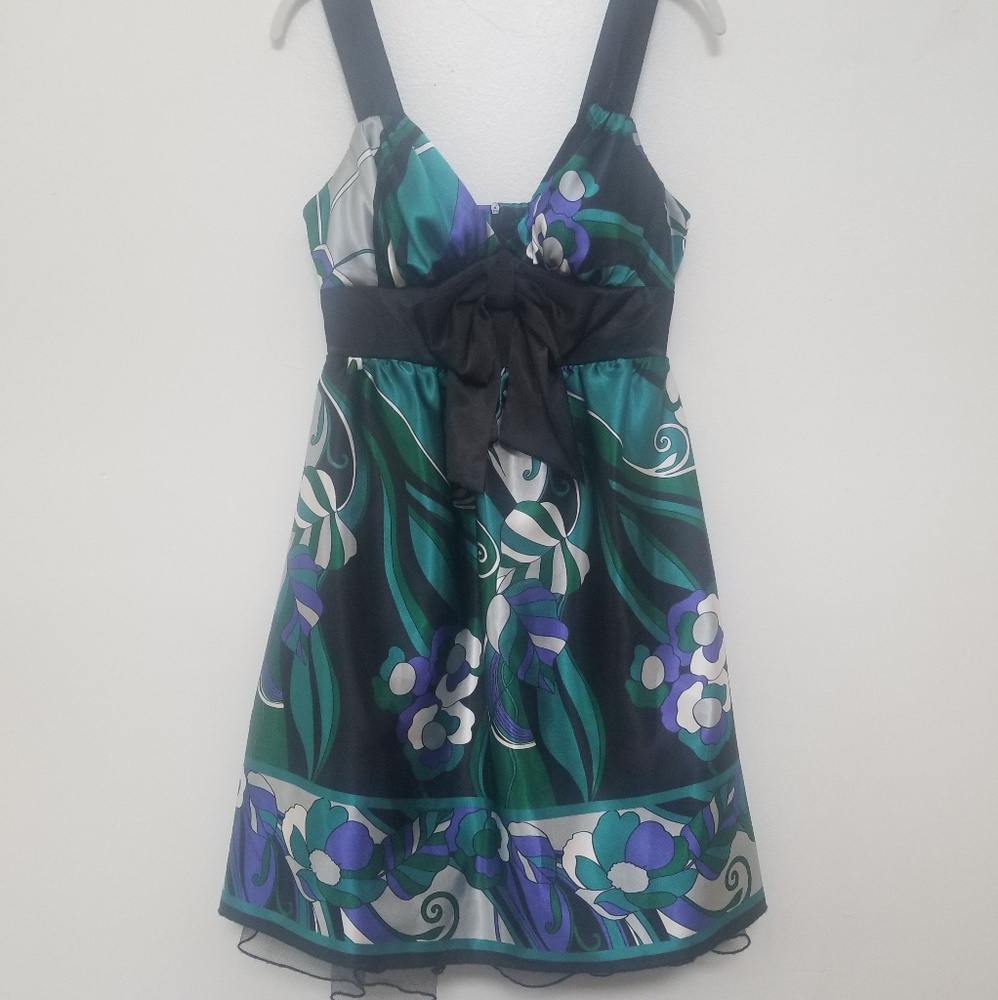 Floral Speechless Cocktail Dress